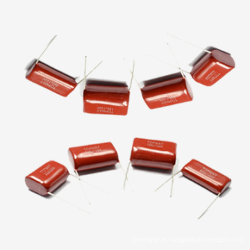 Capacitor de filme de poliéster metalizado Cl21 Mkt Tmcf04-1